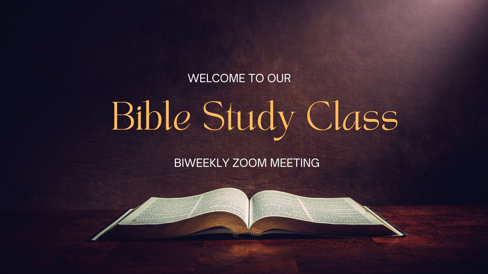 Online Bible Study